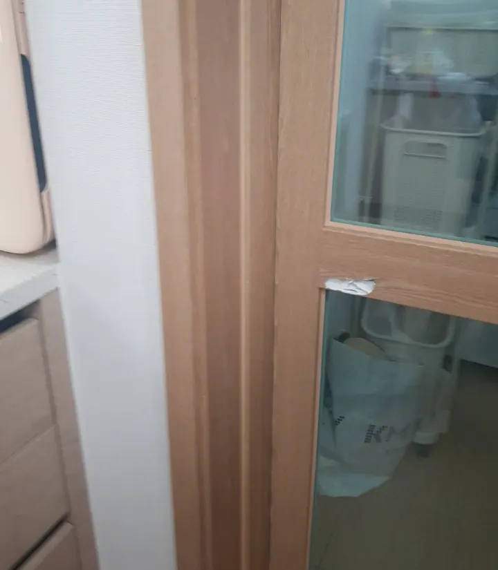 남양주 문짝필름마감 복원 전